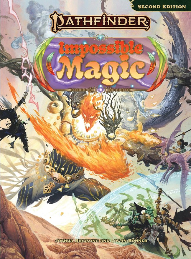 Pathfinder Impossible Magic (Pathfinder Second Edition Remaster Rulebooks) book cover