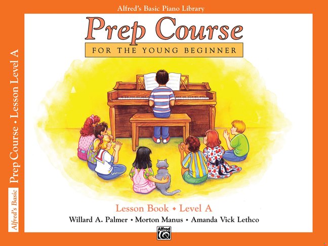 Alfred's Basic Piano Library: Prep Course Lesson Level A book cover