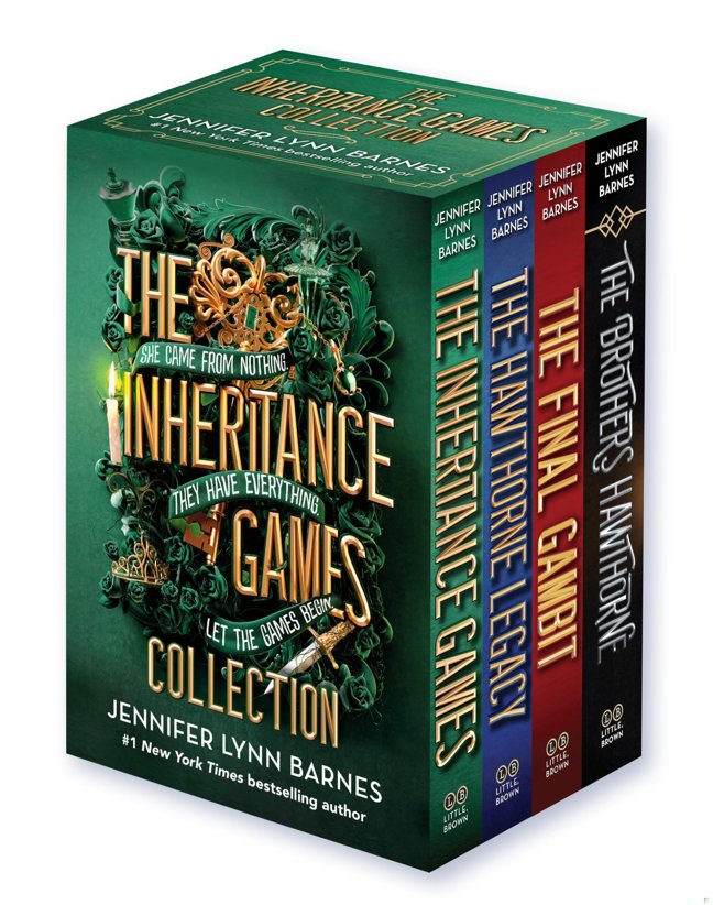 The Inheritance Games Paperback Collection book cover