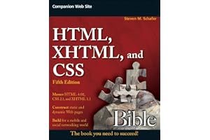 HTML, XHTML, and CSS Bible book cover
