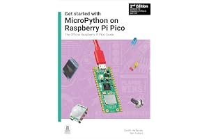 Get started with MicroPython on Raspberry Pi Pico: The Official Raspberry Pi Pico Guide book cover