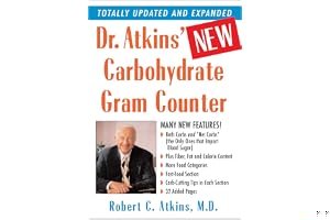 Dr. Atkins' New Carbohydrate Gram Counter book cover