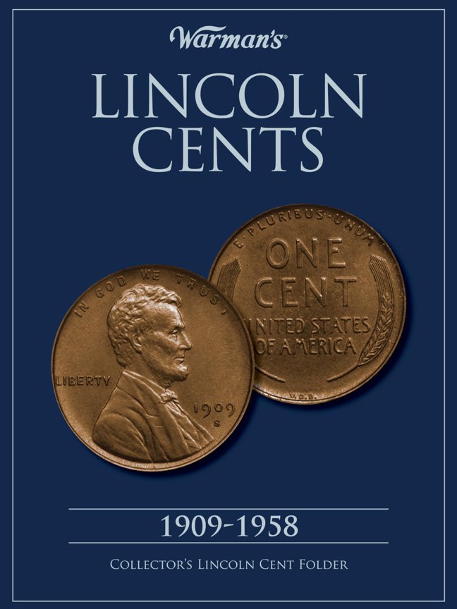 Lincoln Cents 1909-1958 Collector's Folder (Warman's Collector Coin Folders) book cover