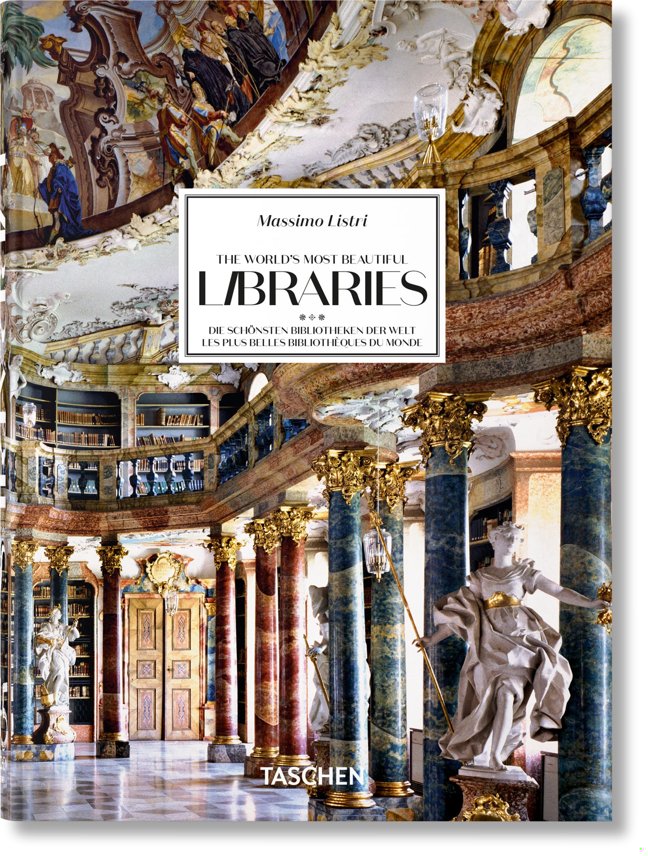 Massimo Listri: The World’s Most Beautiful Libraries. 45th Ed. (45th Edition) (Multilingual Edition) book cover