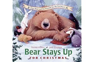 Bear Stays Up for Christmas book cover