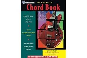 The Guitarist's Chord Book: Over 900 Guitar Chord Diagrams with Photos book cover