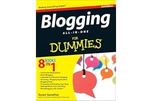 Blogging All-In-One for Dummies book cover