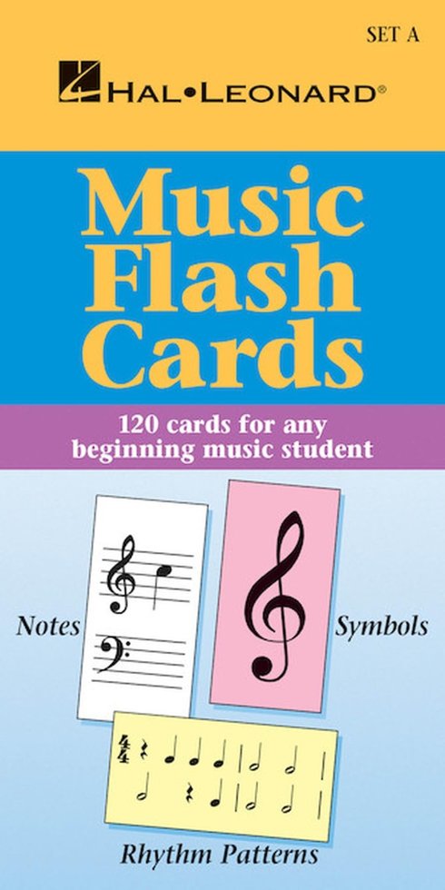Music Flash Cards - Set A: Hal Leonard Student Piano Library - Color Flash Cards to Easily Learn Essential Musical Theory book cover