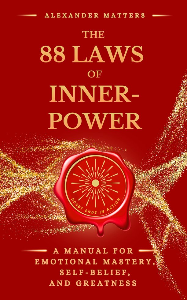 The 88 Laws of Inner-Power: A Manual for Emotional Mastery, Self-Belief, and Greatness (The 88 Laws Series) book cover