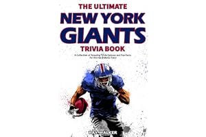 The Ultimate New York Giants Trivia Book: A Collection of Amazing Trivia Quizzes and Fun Facts for Die-Hard Giants Fans! book cover