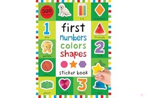 First 100 Stickers: First Numbers, Colors, Shapes book cover