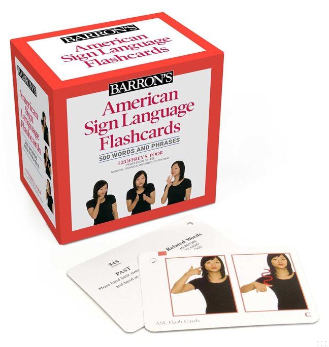 American Sign Language Flashcards: 500 Words and Phrases, Second Edition book cover