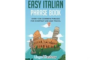 Easy Italian Phrase Book: Over 1500 Common Phrases For Everyday Use And Travel book cover
