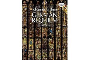 German Requiem in Full Score book cover
