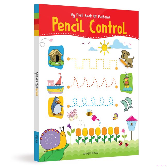 My First Book of Patterns Pencil Control: Patterns Practice book for kids (Pattern Writing) book cover