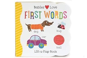 First Words Lift-a-Flap book cover