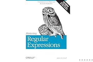 Mastering Regular Expressions book cover