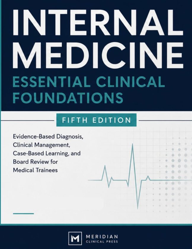 Internal Medicine: Essential Clinical Foundations: Fifth Edition: Evidence-Based Diagnosis, Clinical Management, Case-Based Learning, and Board Review for Medical Trainees book cover