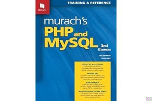 Murach's PHP and MySQL book cover