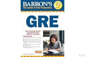 Barron's GRE book cover