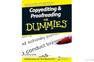 Copyediting and Proofreading for Dummies book cover