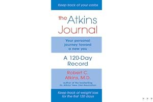 The Atkins Journal: Your Personal Journey Toward a New You, a 120-Day Record book cover