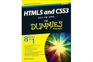HTML5 and CSS3 All-In-One for Dummies book cover