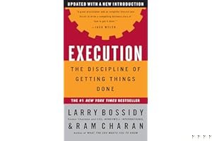Execution: The Discipline of Getting Things Done book cover