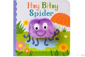 Itsy Bitsy Spider Finger Puppet Book book cover