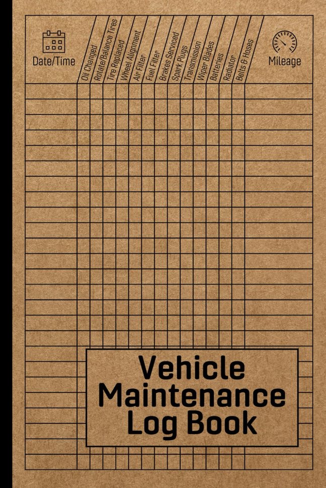 Vehicle Maintenance Log Book: Car Repair Journal / Automotive Service Record Book / Oil Change Logbook / Auto Expense Diary / Engine Autolog / Automobile, Truck Or Motorcycle Owner Gift Notebook book cover