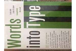 Words into Type book cover