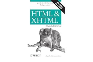 HTML & XHTML Pocket Reference: Quick, Comprehensive, Indispensible book cover