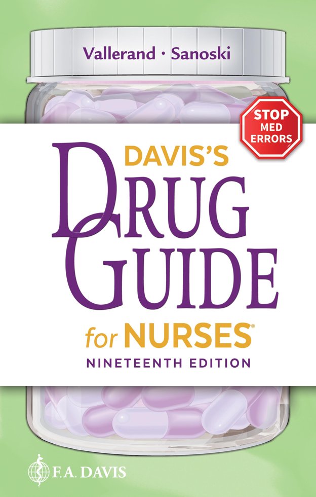 Davis's Drug Guide for Nurses book cover
