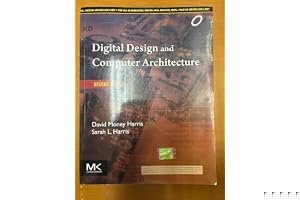 Digital Design and Computer Architecture book cover