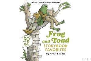 Frog and Toad Storybook Favorites: Includes 4 Stories Plus Stickers! book cover