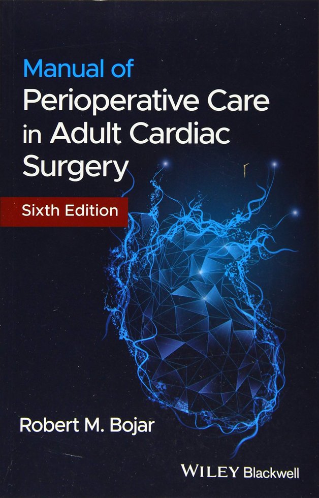 Manual of Perioperative Care in Adult Cardiac Surgery book cover