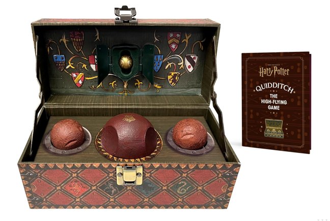 Harry Potter Collectible Quidditch Set (Includes Removeable Golden Snitch!): Revised Edition book cover