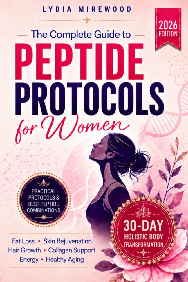 Peptide Protocols for Women: The Ultimate Step-by-Step Blueprint to Sculpt Lean Curves, Restore Radiant Skin, and Reignite Your Vitality in Less Than 30 Days book cover