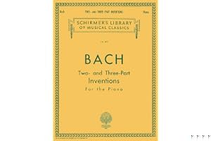 15 Two- And Three-Part Inventions: Schirmer Library of Classics Volume 813 book cover