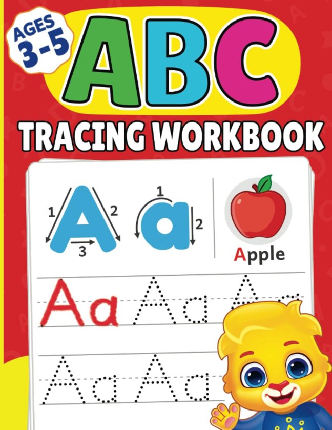 ABC Tracing Workbook: A-Z Alphabet Letter Tracing Activities for Capital and Small Letters | Alphabet Handwriting Practice Workbook | Learn to Write and Trace Book for Kindergarten and Kids Ages 3-5 book cover
