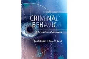 Criminal Behavior: A Psychological Approach book cover