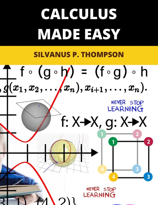 Calculus Made Easy: 2026 New Edition book cover