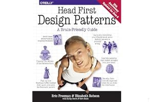 Head First Design Patterns book cover