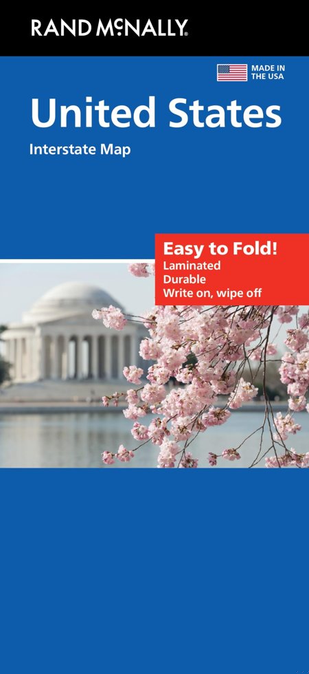Rand McNally Easy to Fold: United States Laminated Map book cover