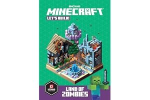 Minecraft: Let's Build! Land of Zombies book cover