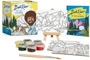 Bob Ross by the Numbers book cover