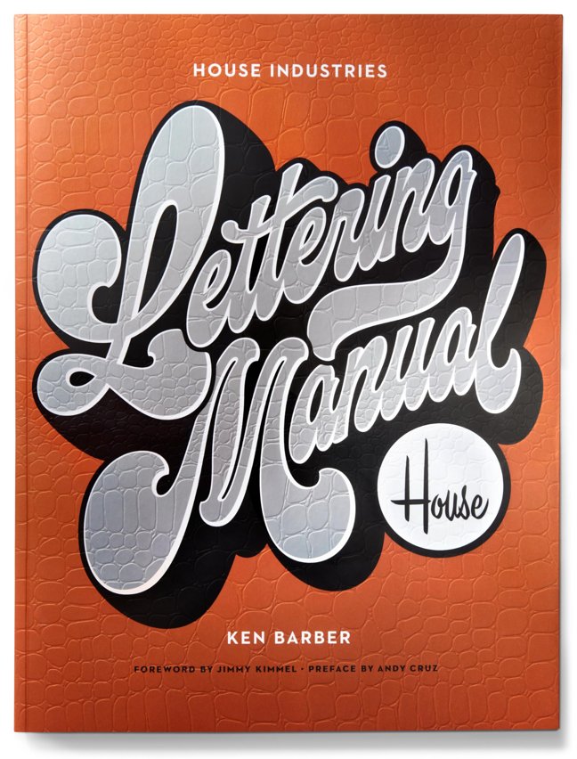 House Industries Lettering Manual book cover