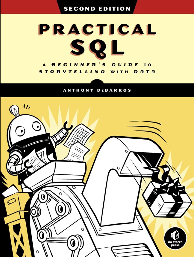 Practical SQL, 2nd Edition: A Beginner's Guide to Storytelling with Data book cover