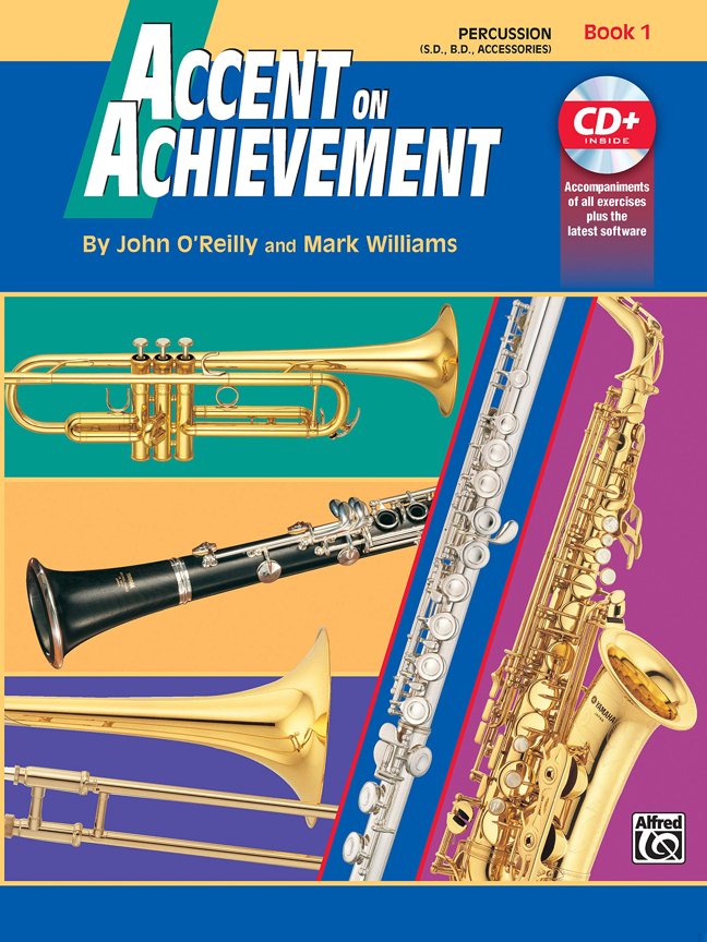 Accent on Achievement, Percussion, Book 1 book cover