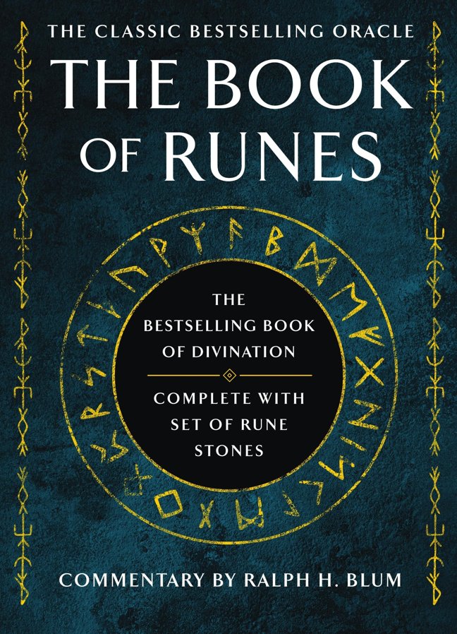 The Book of Runes: The Bestselling Book of Divination, complete with set of Rune Stones book cover